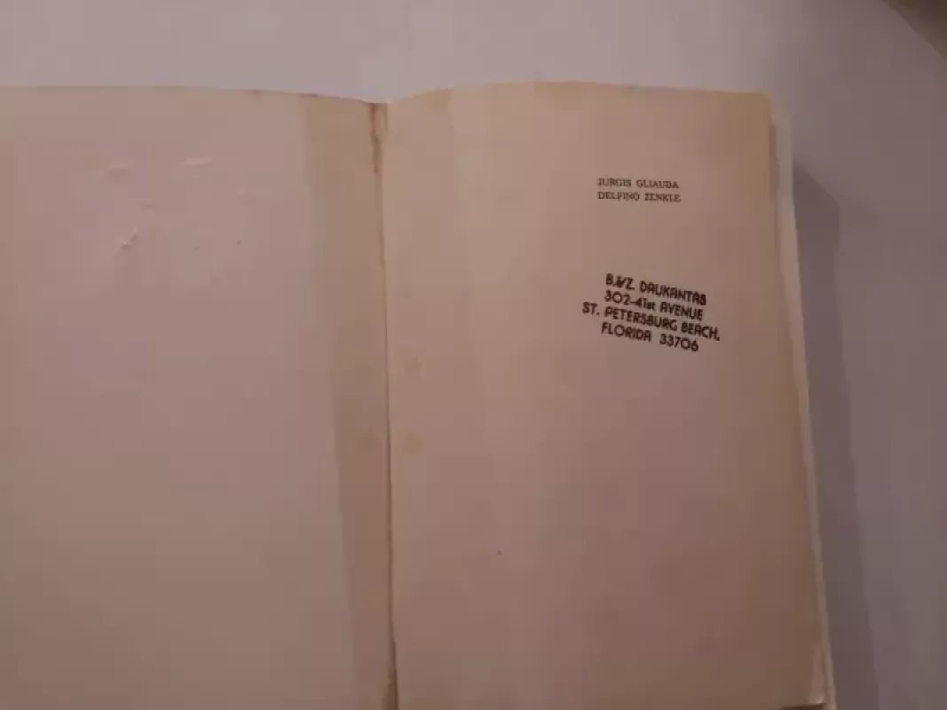 Delfino ženkle - Jurgis Gliauda, knyga 3