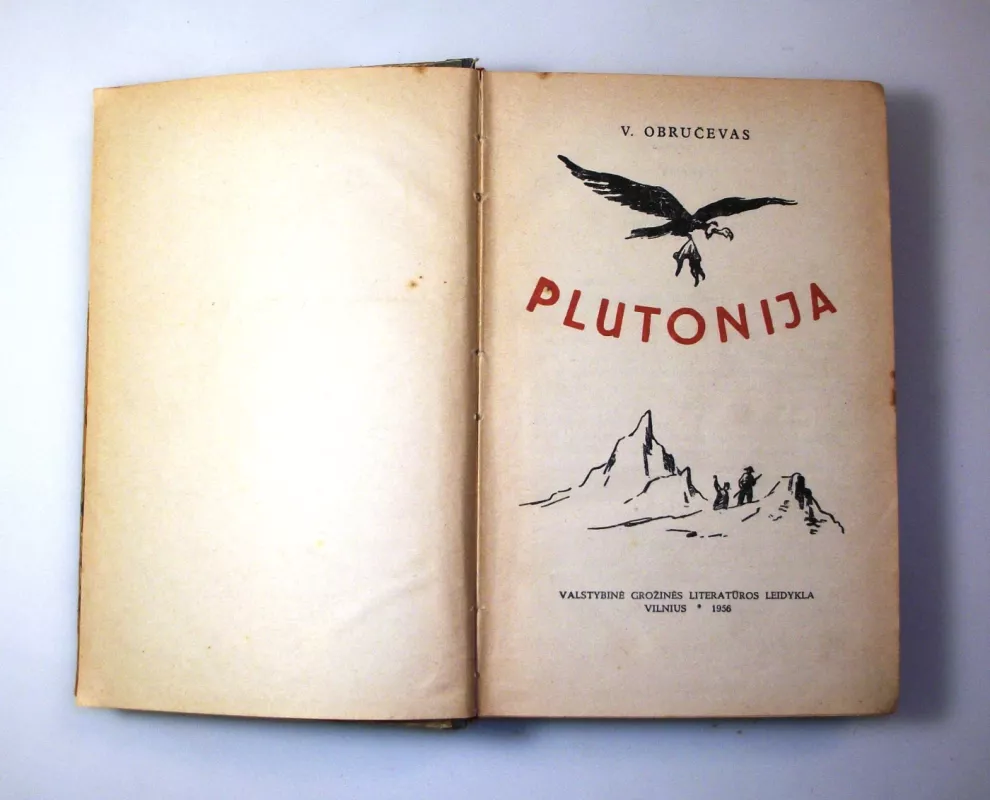 Plutonija - Vladimiras Obručevas, knyga 5