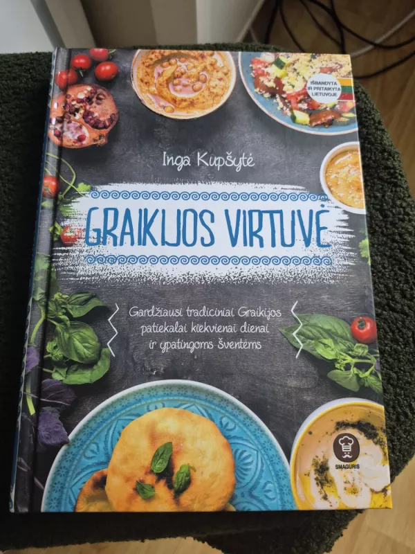 Graikijos virtuvė - Inga Kupšytė, knyga 3