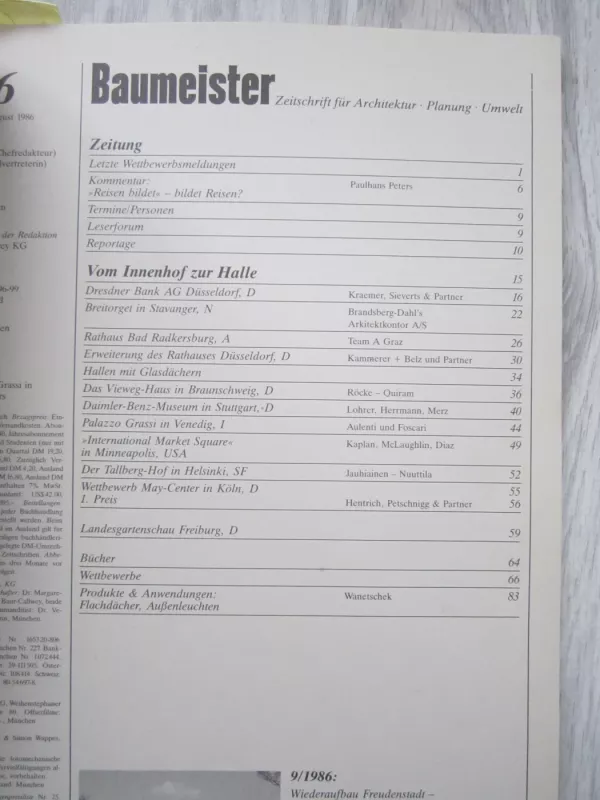 Baumeister   1986   8 - įvairūs, knyga 3