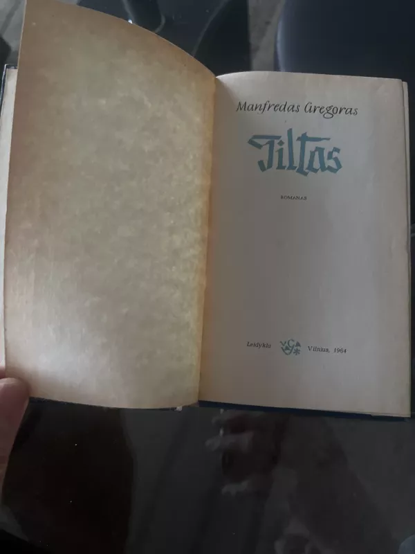 Tiltas - Manfredas Gregoras, knyga 3