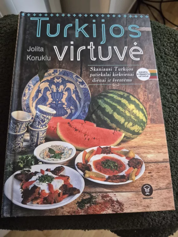 Turkijos virtuvė - Jolita Koruklu, knyga 2