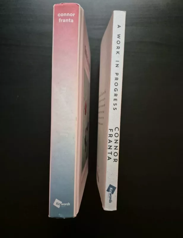 A work in progress - Connor Franta, knyga 5