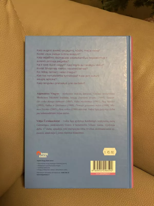 Pirmieji treji gyvenimo metai - Algimantas Vingras ir Vilija Černiauskienė, knyga 4