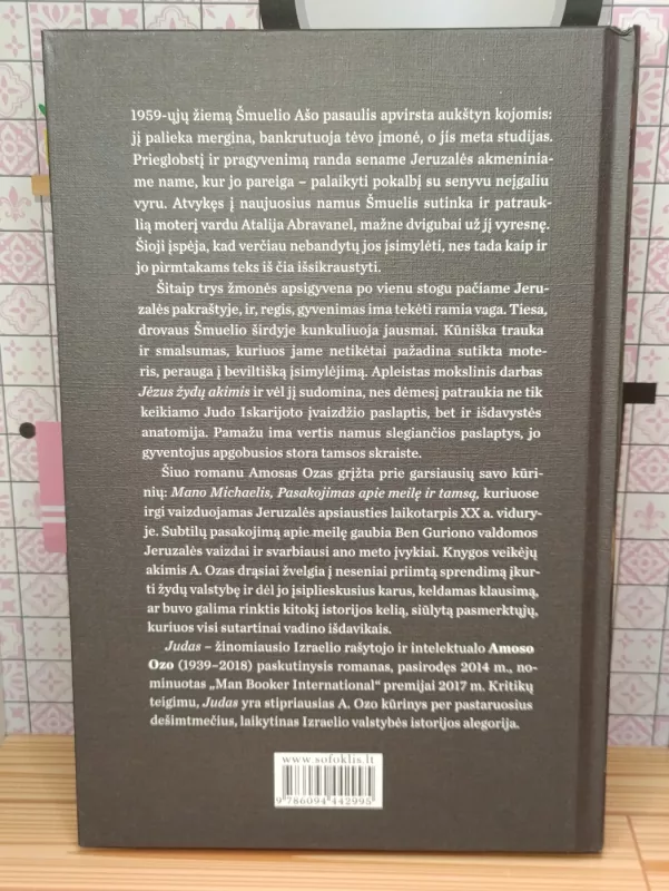 Judas - Amos Oz, knyga 3