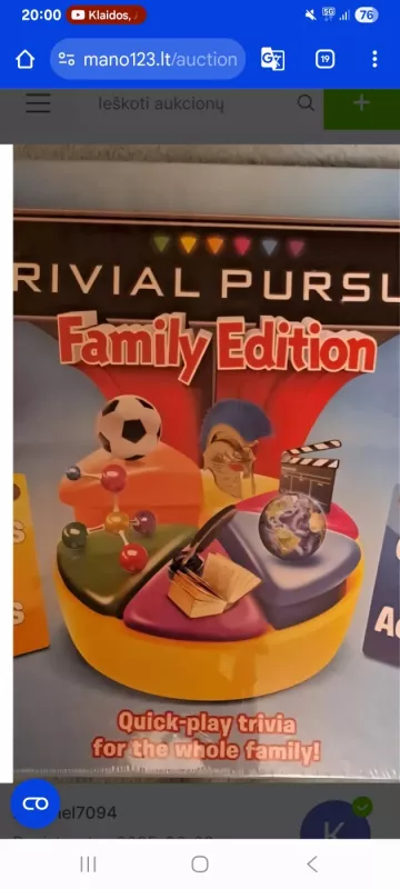 Trivial pursuit - , stalo žaidimas 2