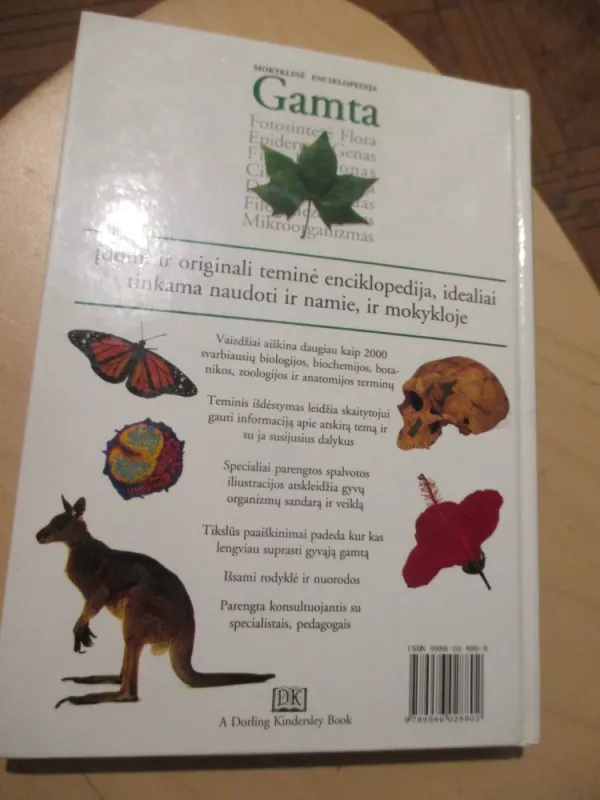 Gamta. Mokyklinė enciklopedija - David Burnie, knyga 4