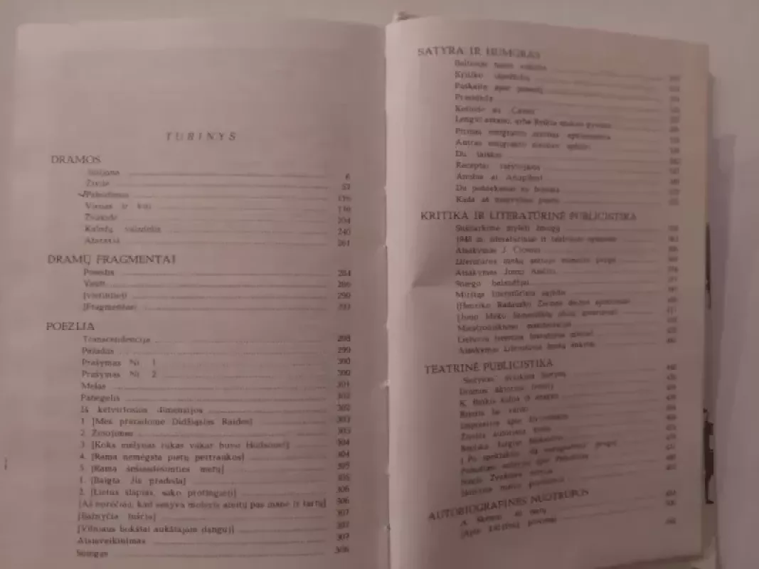 Rinktiniai raštai. 2 tomas. Antanas Škėma - Antanas Škėma, knyga 4