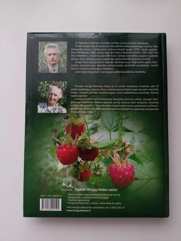 Lietuvos vaistiniai augalai - Zigmantas Gudžinskas, knyga 3