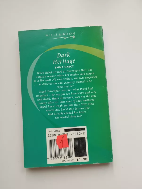 Dark Heritage - Emma Darcy, knyga 3