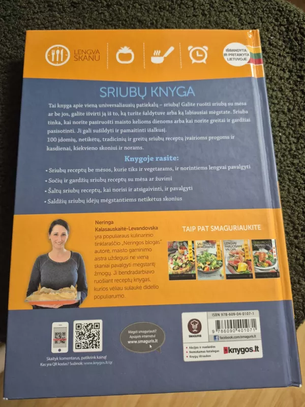 Sriubų knyga - Neringa Kalasauskaitė-Levandovska, knyga 2