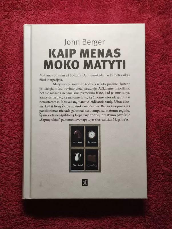 Kaip menas moko matyti - John Berger, knyga 2