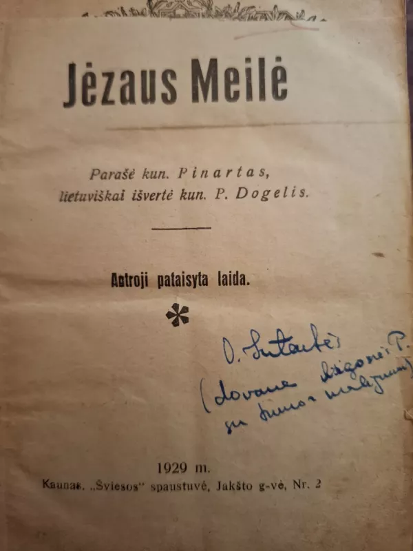 Jėzaus meilė - Autorių Kolektyvas, knyga 3