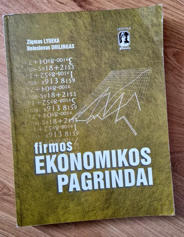 Firmos ekonomikos pagrindai - Z. Lydeka, B.  Drilingas, knyga 2