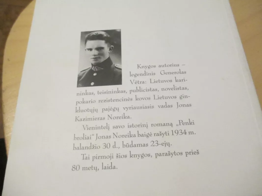 Penki broliai - Jonas Noreika, knyga 4