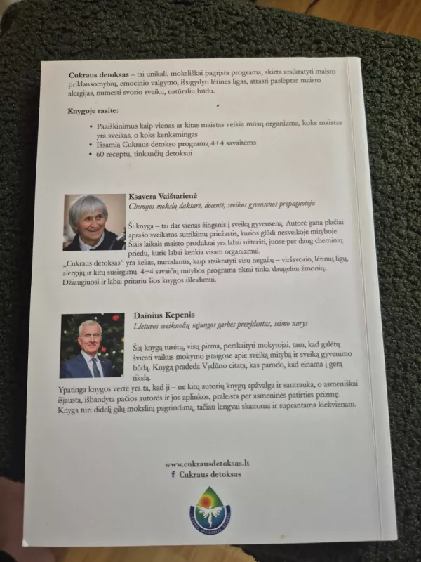 Cukraus detoksas - Kristina Bondar, knyga 2