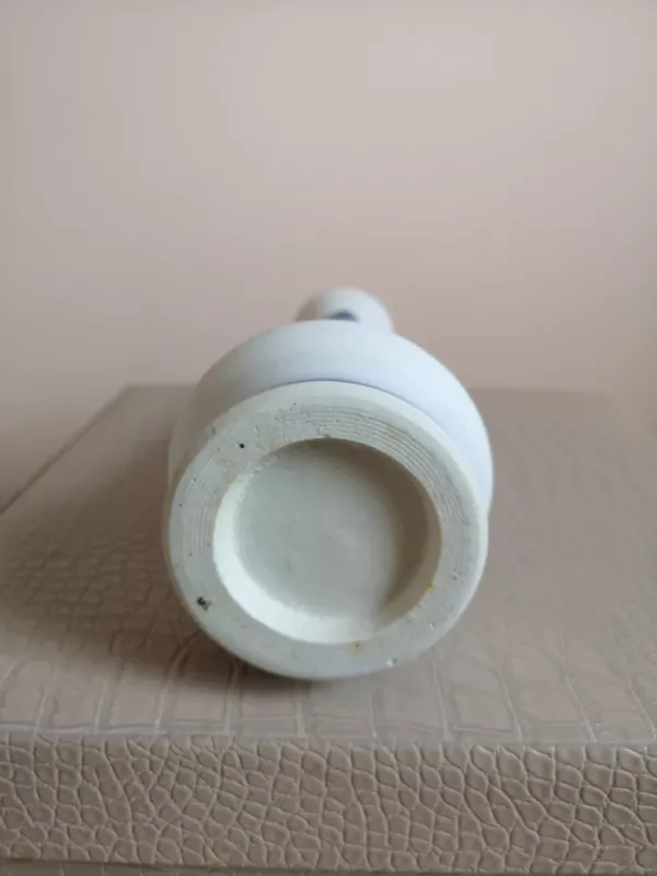 Kiniška rankų darbo ir tapyta su kaimo gamtos motyvais mėlyna balta vaza - , namai ir interjeras 6