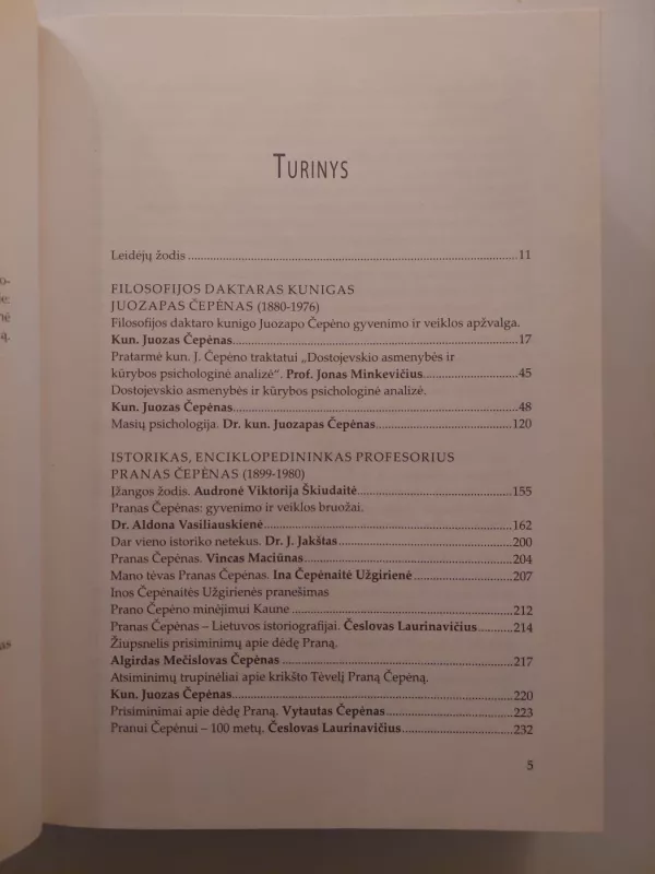 Velaikių Čepėnai - kun. Juozas Čepėnas, knyga 4