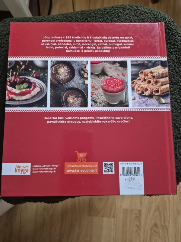 Desertai. 365 receptai - Daiva Dmuchovska, knyga 4