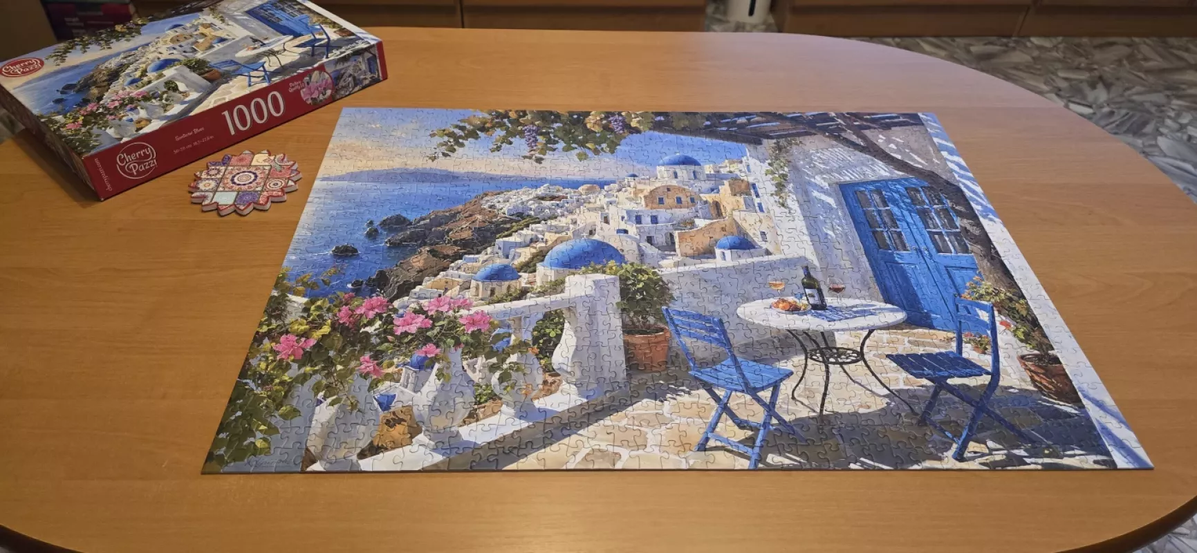 Dėlionė CherryPazzi Santorini Blues - , stalo žaidimas 2