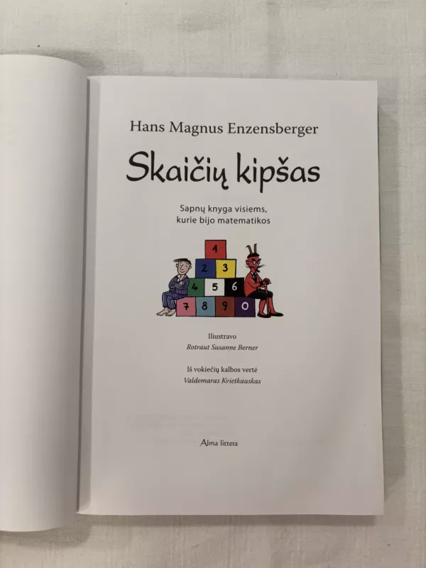 Skaičių kipšas - Hans Magnus Enzensberger, knyga 3