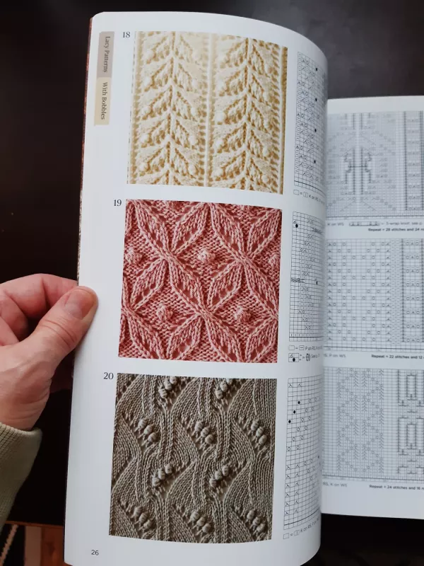 Japanese Knitting Stitch Bible - Hitomi Shida, knyga 6