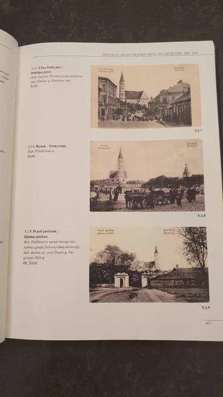 Senieji Siauliai atvirukuose - Petras Kaminskas, knyga 3