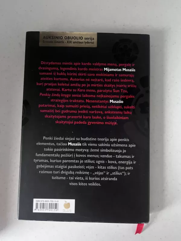 Penkių žiedų knyga - Miyamoto Musashi, knyga 3