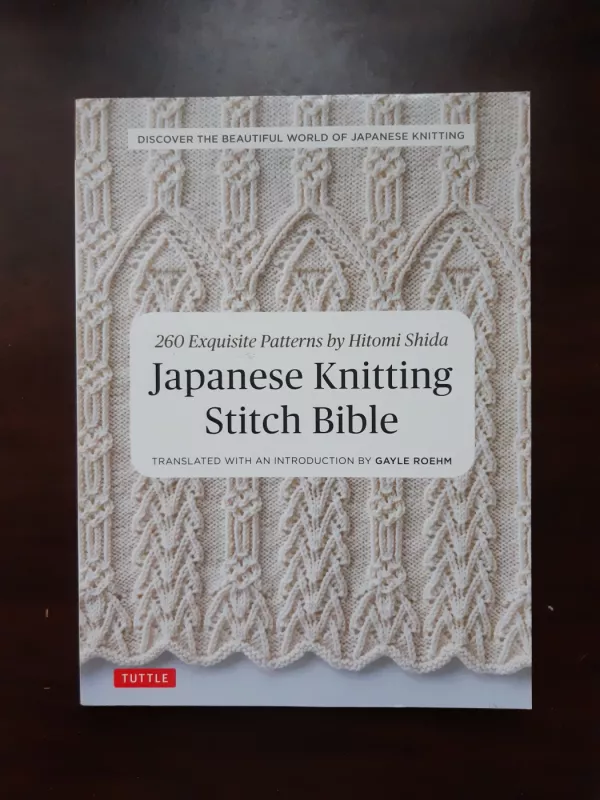 Japanese Knitting Stitch Bible - Hitomi Shida, knyga 2