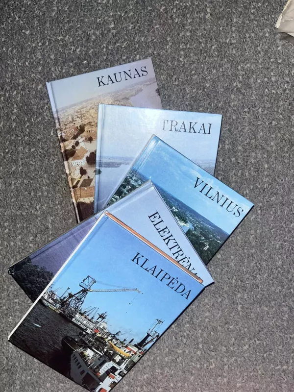 Lietuvos miestai. Lietuvos miestai: kolekcinis knygų rinkinys su dėžute - Ramutė Macienė, knyga 4