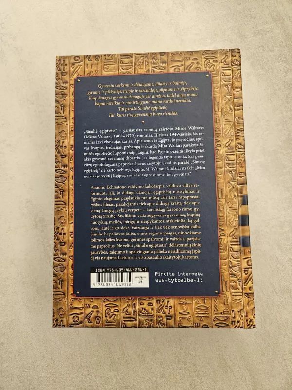 SINUHĖ EGIPTIETIS - Mika Waltari, knyga 3