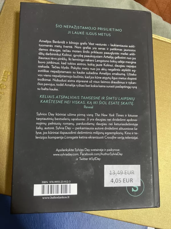 Geidžiu tavęs - Sylvia Day, knyga 3