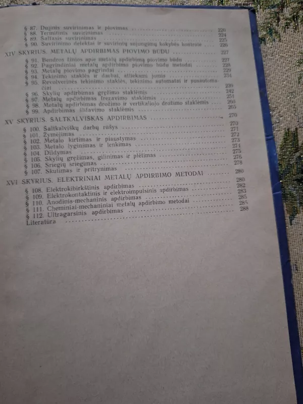 Metalų technologija - Autorių Kolektyvas, knyga 6