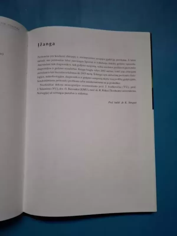 Peritonitas - Kęstutis Strupas, knyga 4