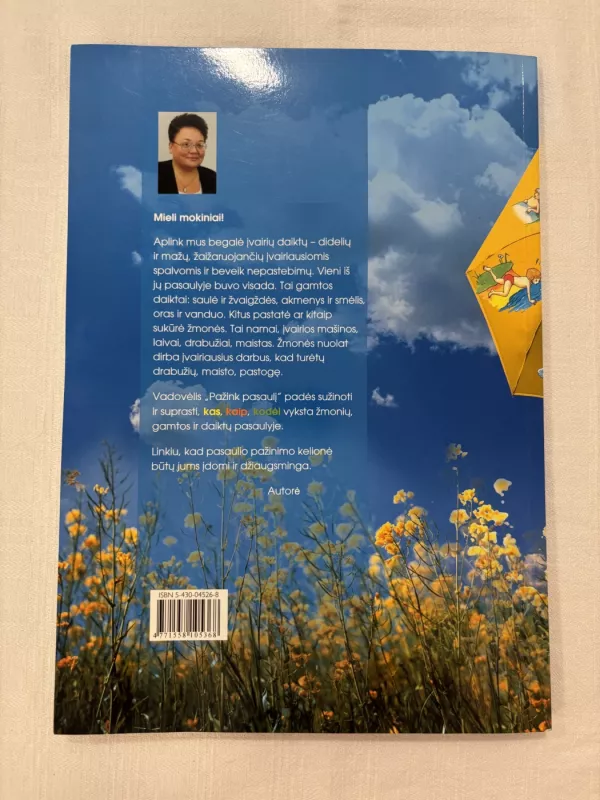 Pažink pasaulį 1 kl. - Regina Giedrienė, knyga 5