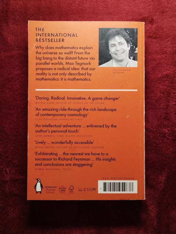 Our Mathematical Universe: My Quest for the Ultimate Nature of Reality - Max Tegmark , knyga 3
