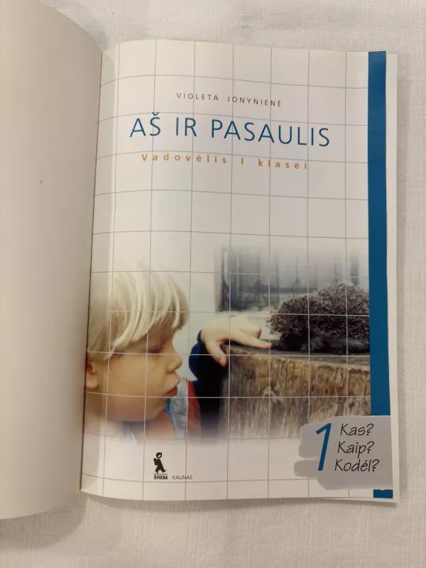 Aš ir pasaulis. Vadovėlis I klasei - Violeta Jonynienė, knyga 3