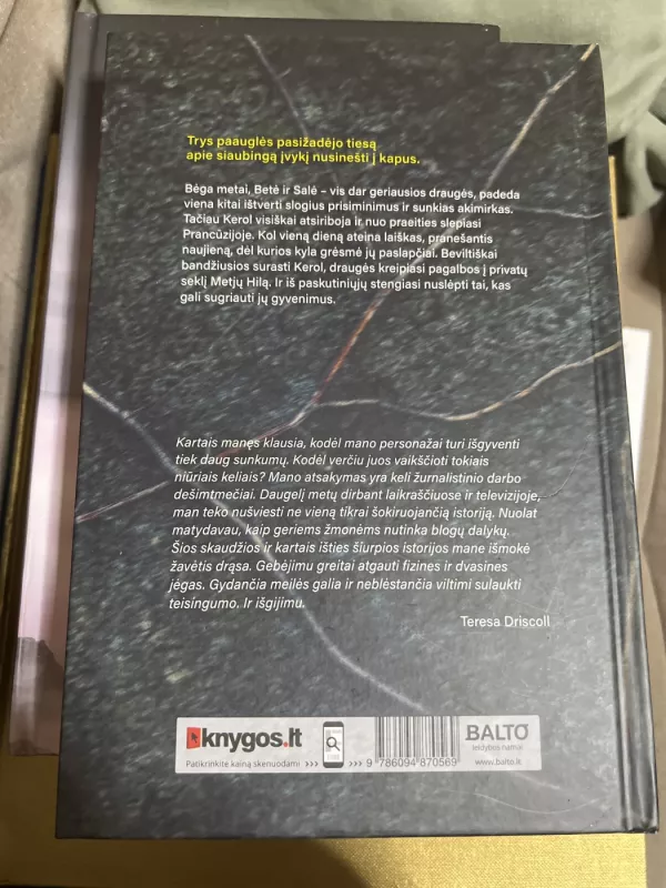 PAŽADAS - Teresa Driscoll, knyga 3