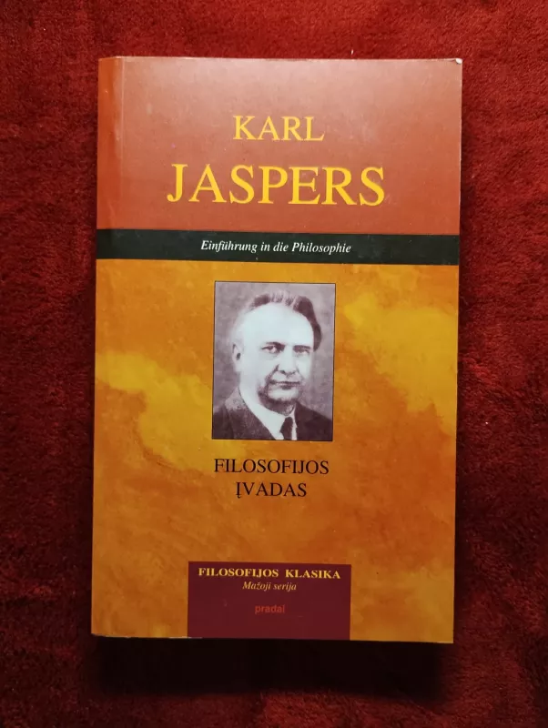 Filosofijos įvadas - Karl Jaspers, knyga 2