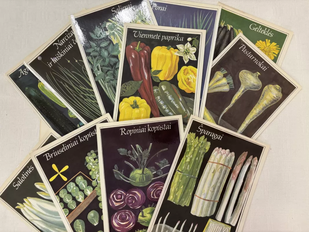 Retosios daržovės - S. Nacevičius, knyga 3