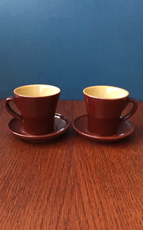 Puodeliai su lėkštute, 120ml, 2vnt. - , namai ir interjeras 3