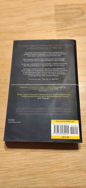 King Rat - China Miéville, knyga 3