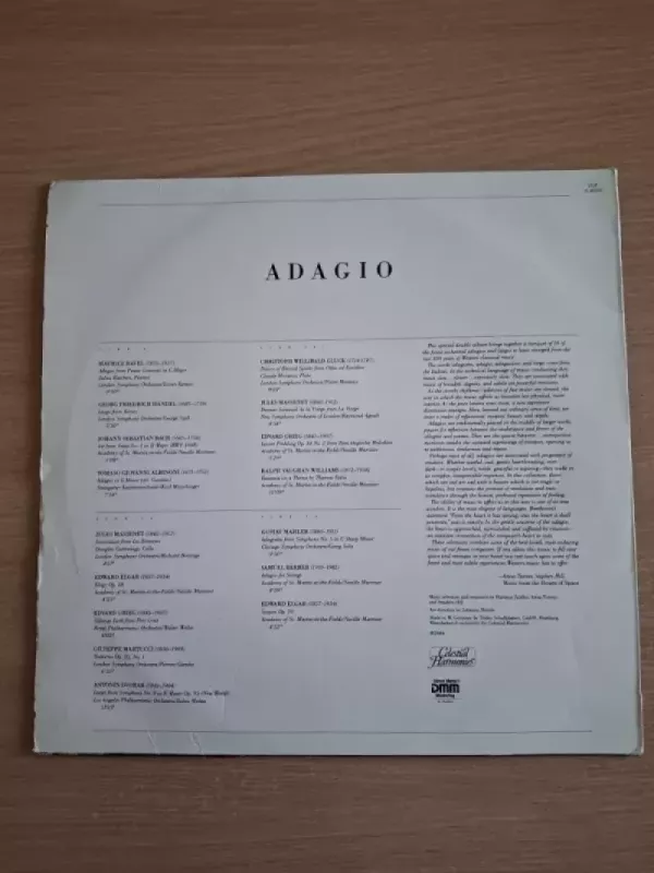 Adagio - Celestial Harmonies, plokštelė 3