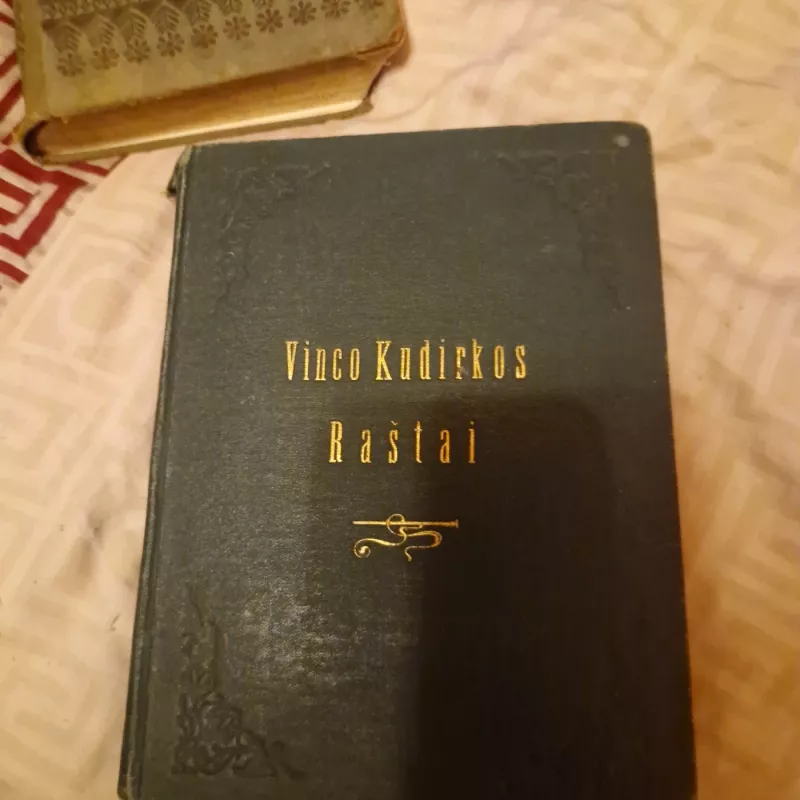 Vinco Kudirkos Raštai Tomas II MCMIX Antikvarinė - Vincas Kudirka, knyga 3