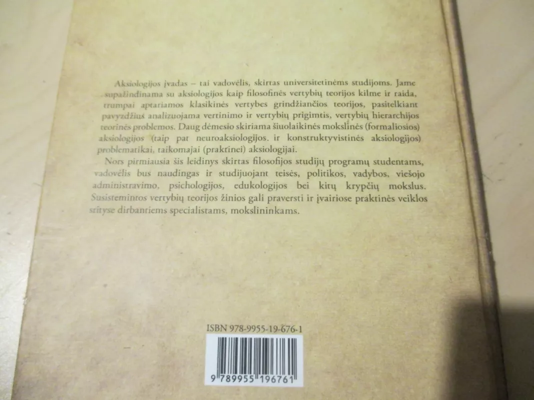 Aksiologijos įvadas - Saulius Kanišauskas, knyga 4