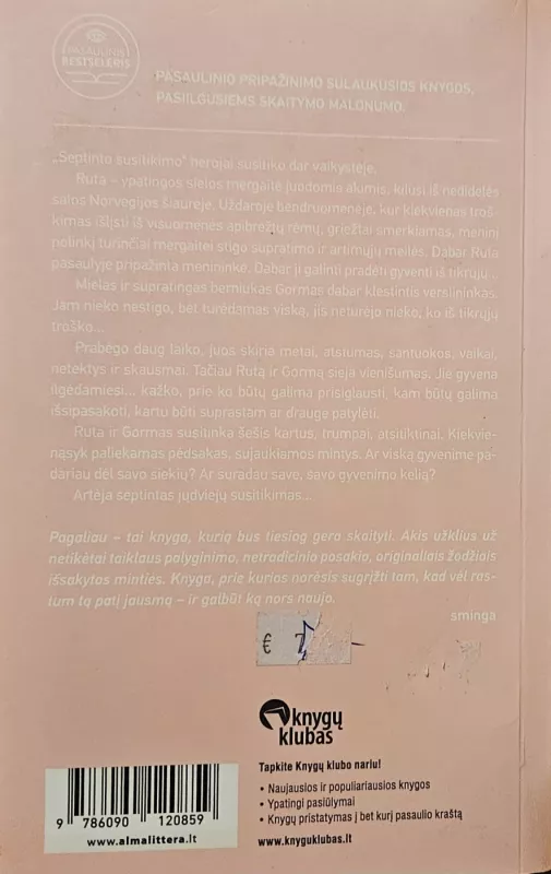 Septintas susitikimas - Herbjørg Wassmo, knyga 3