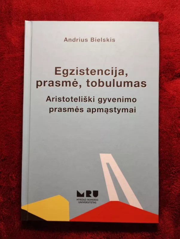 Egzistencija, prasmė, tobulumas. Aristoteliški gyvenimo prasmės apmąstymai. - Andrius Bielskis, knyga 2