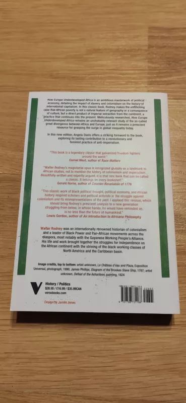 How Europe Underdeveloped Africa - Walter Rodney, knyga 3