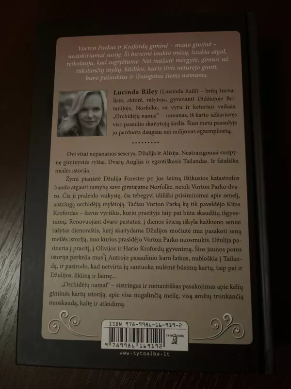 Orchidėjų namai - LUCINDA RILEY, knyga 3