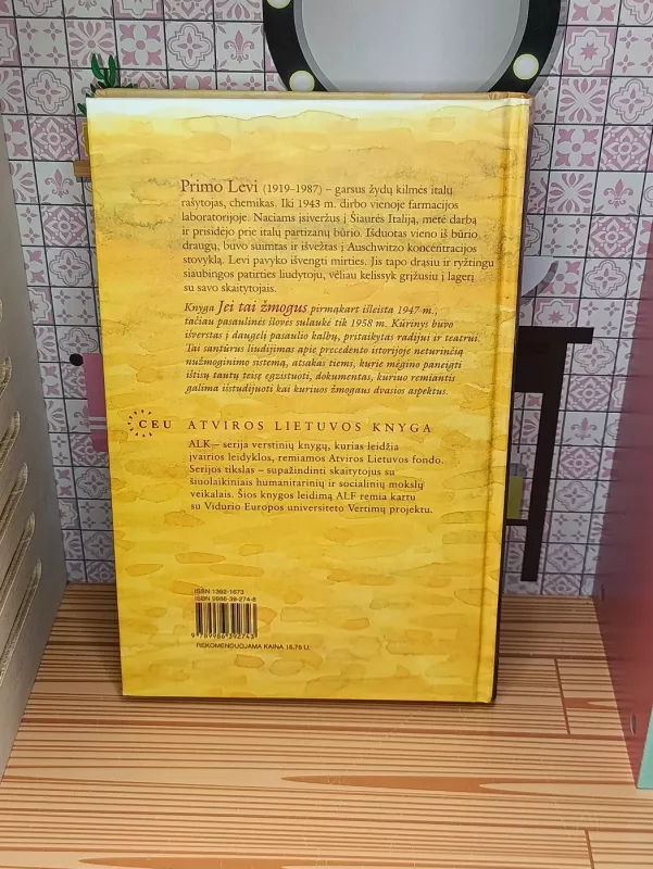 Jei tai žmogus - Primo Levi, knyga 3